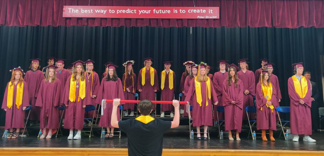 The graduating seniors of WLC’s class of 2024.